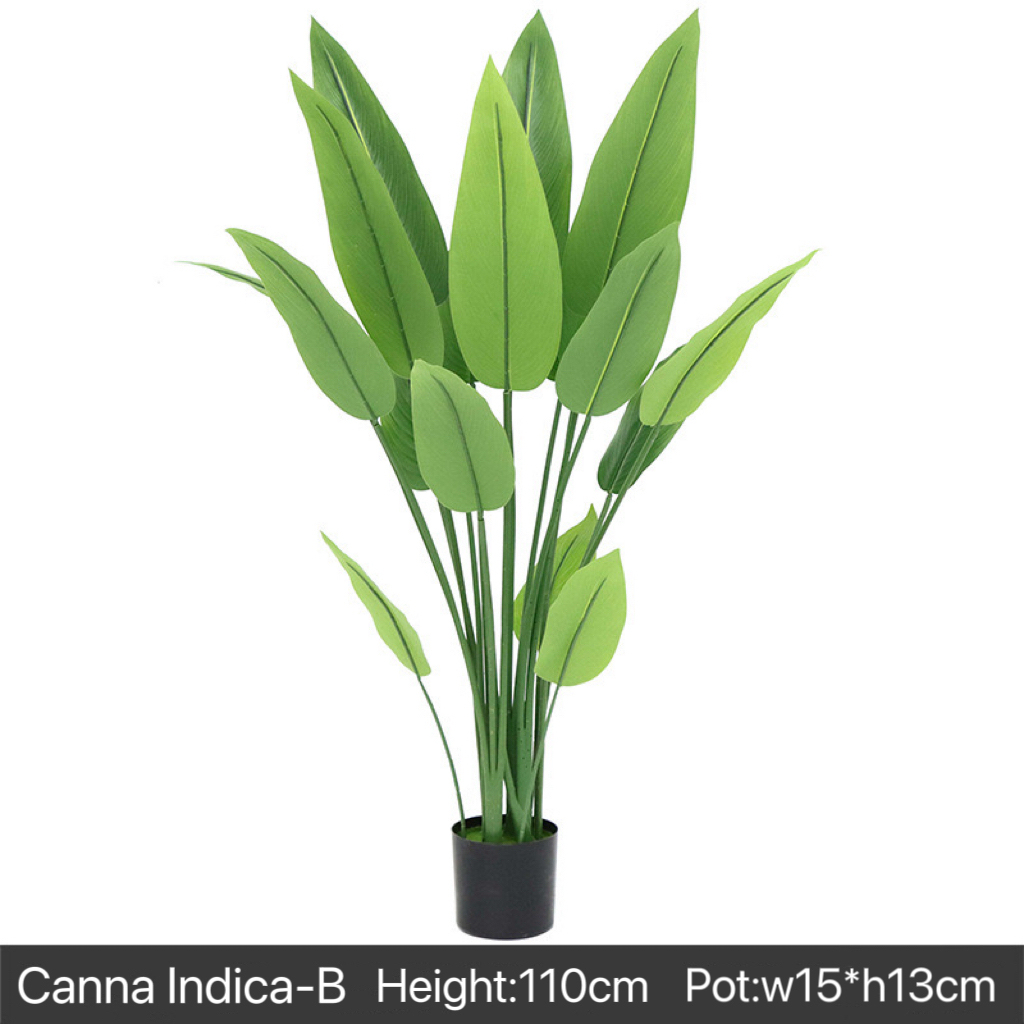 AP017-C Artificial TRAVELERS BANANA Treee - Indoor Home/Garden Decorative Large Artificial Tree