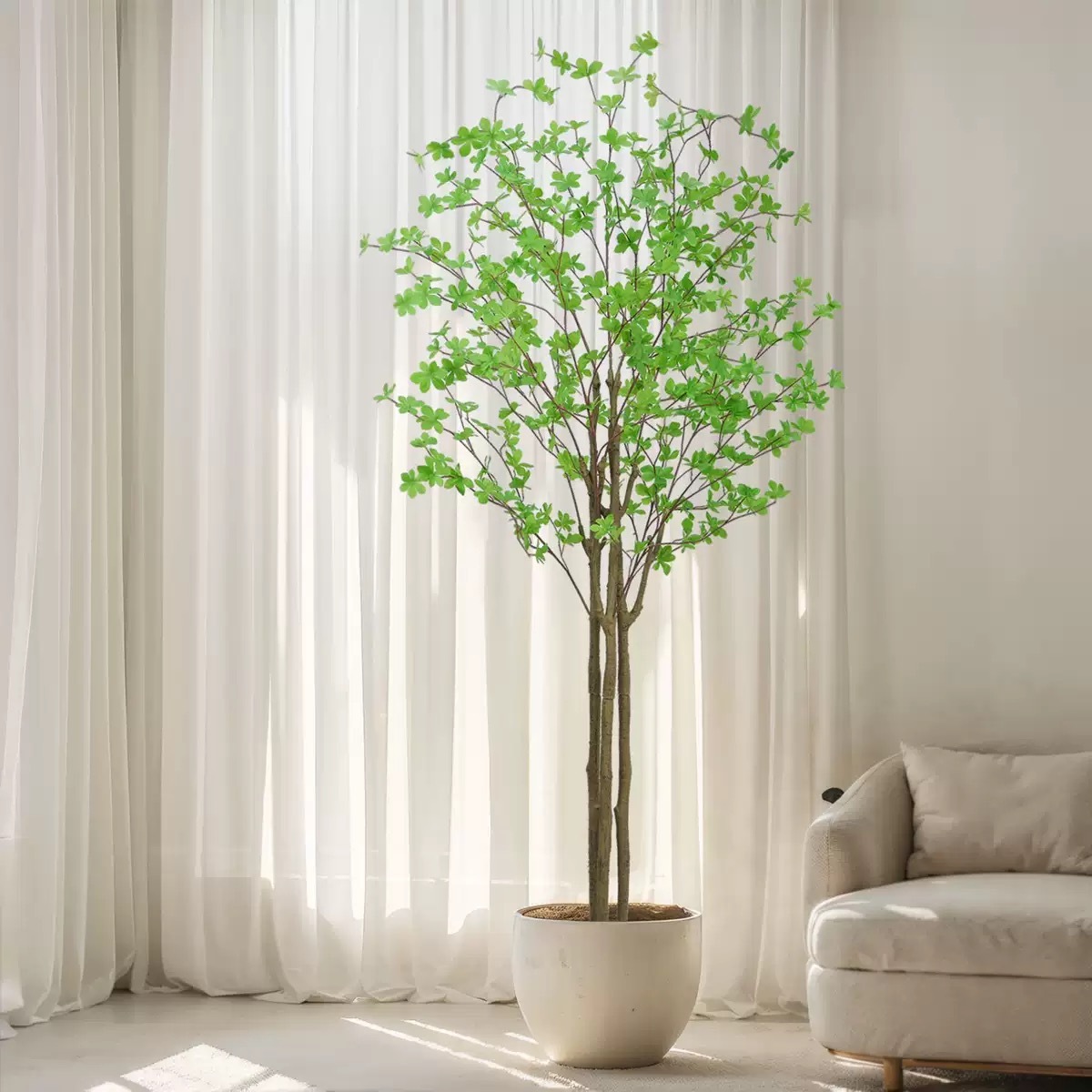 AP014 Artificial ENKIANTHUS PERULATUS - Indoor Home/Garden Decorative Large Artificial Enkianthus Perulatus