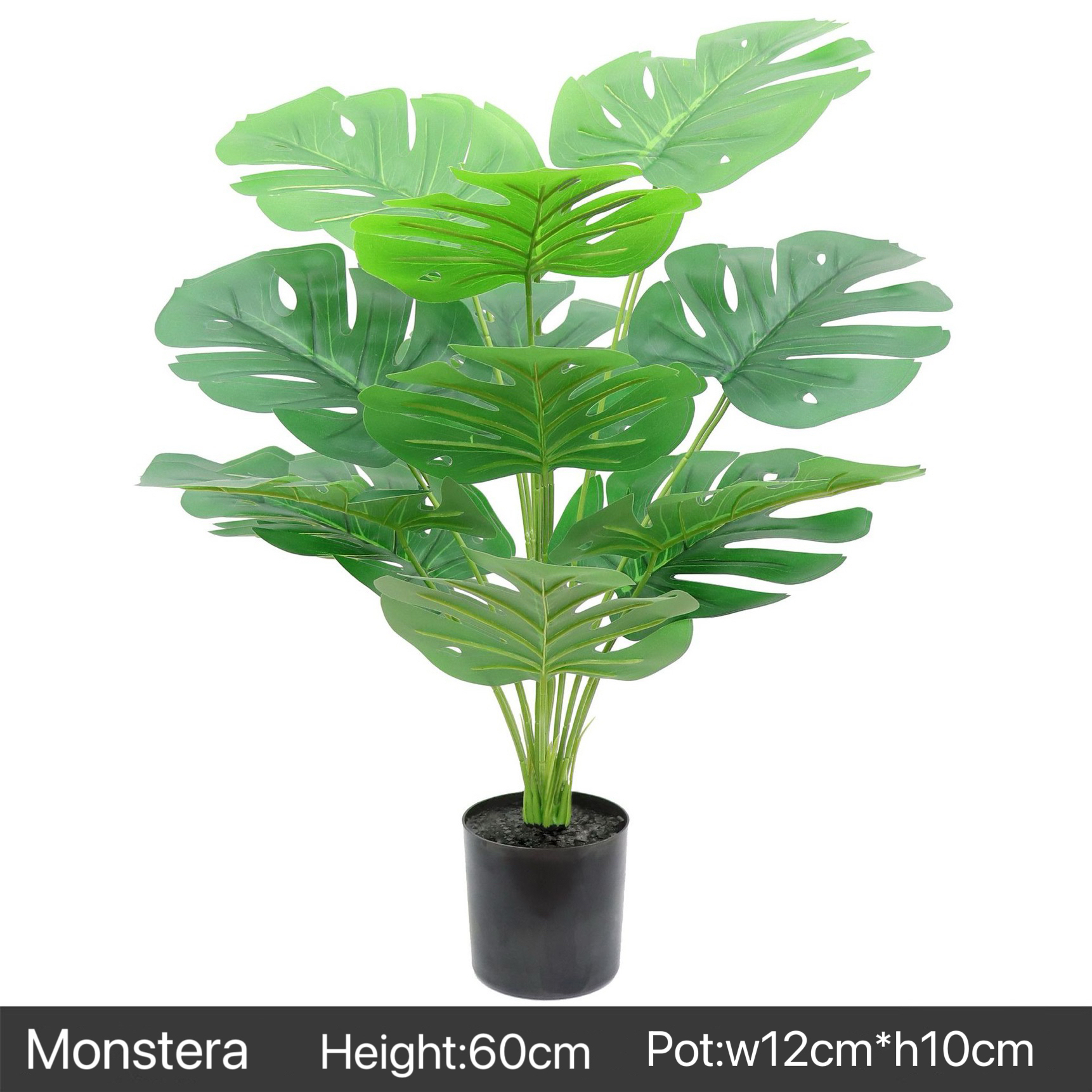 AP015 Artificial MOSTERA - Indoor Home/Garden Decorative Large Artificial Mostera