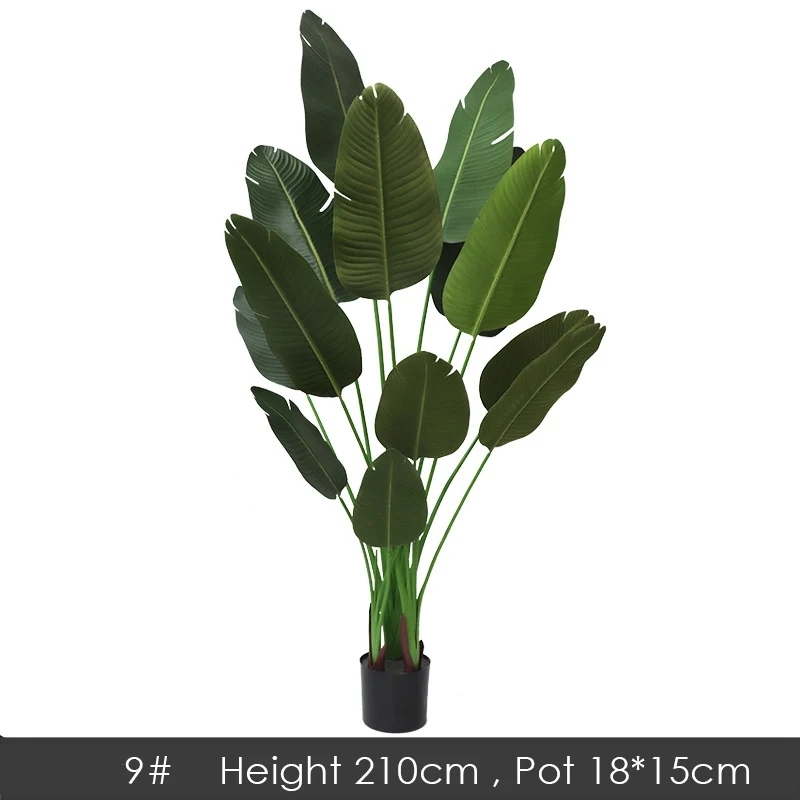AP017-A Artificial TRAVELERS BANANA Treee - Indoor Home/Garden Decorative Large Artificial Tree