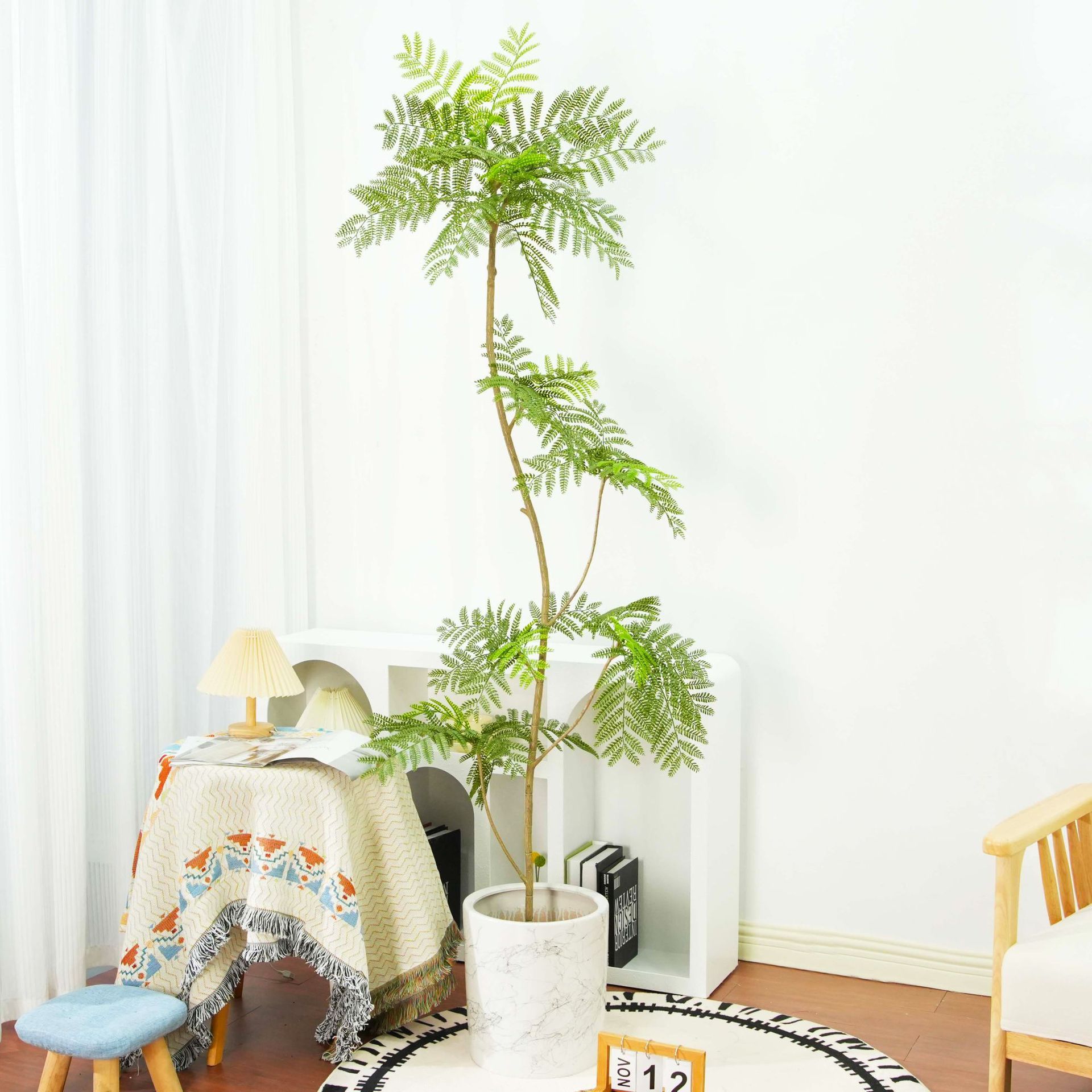 AP012 Artificial JACARANDA - Indoor Home/Garden Decorative Large Artificial Jacaranda