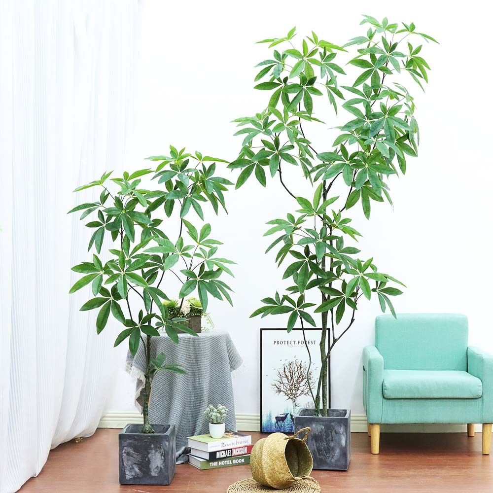 AP007 Artificial PACHIRA Tree - Indoor Home/Garden Decorative Large Artificial Plant Pachira Tree