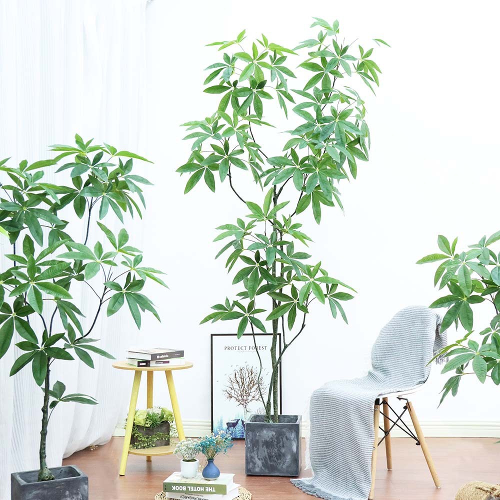 AP007 Artificial PACHIRA Tree - Indoor Home/Garden Decorative Large Artificial Plant Pachira Tree