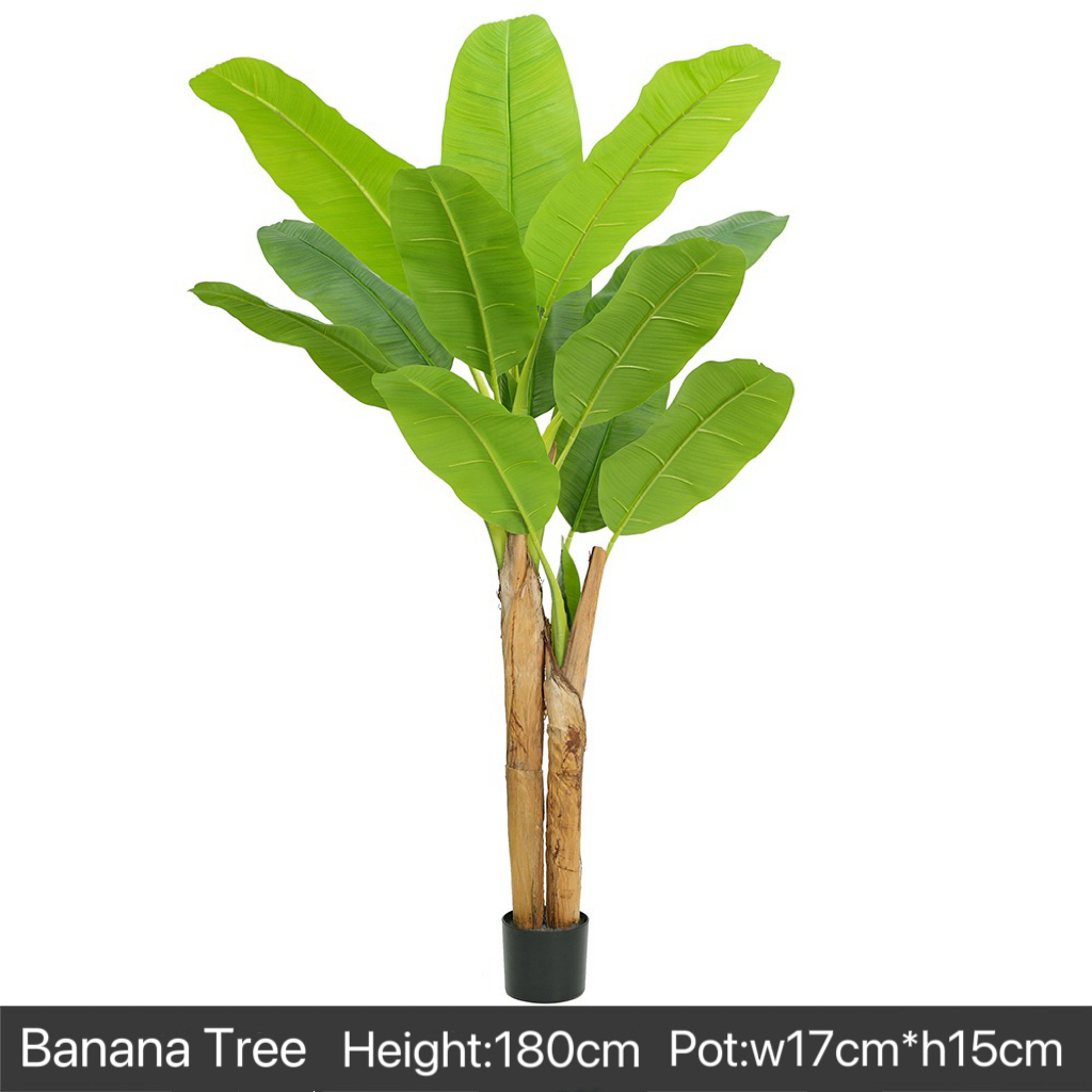 AP010 Artificial BANANA Tree- Indoor Home/Garden Decorative Large Artificial Banana Tree