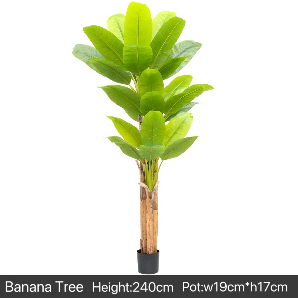 AP010 Artificial BANANA Tree- Indoor Home/Garden Decorative Large Artificial Banana Tree