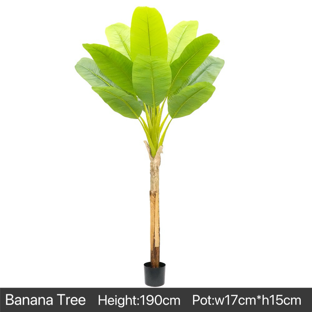 AP010 Artificial BANANA Tree- Indoor Home/Garden Decorative Large Artificial Banana Tree