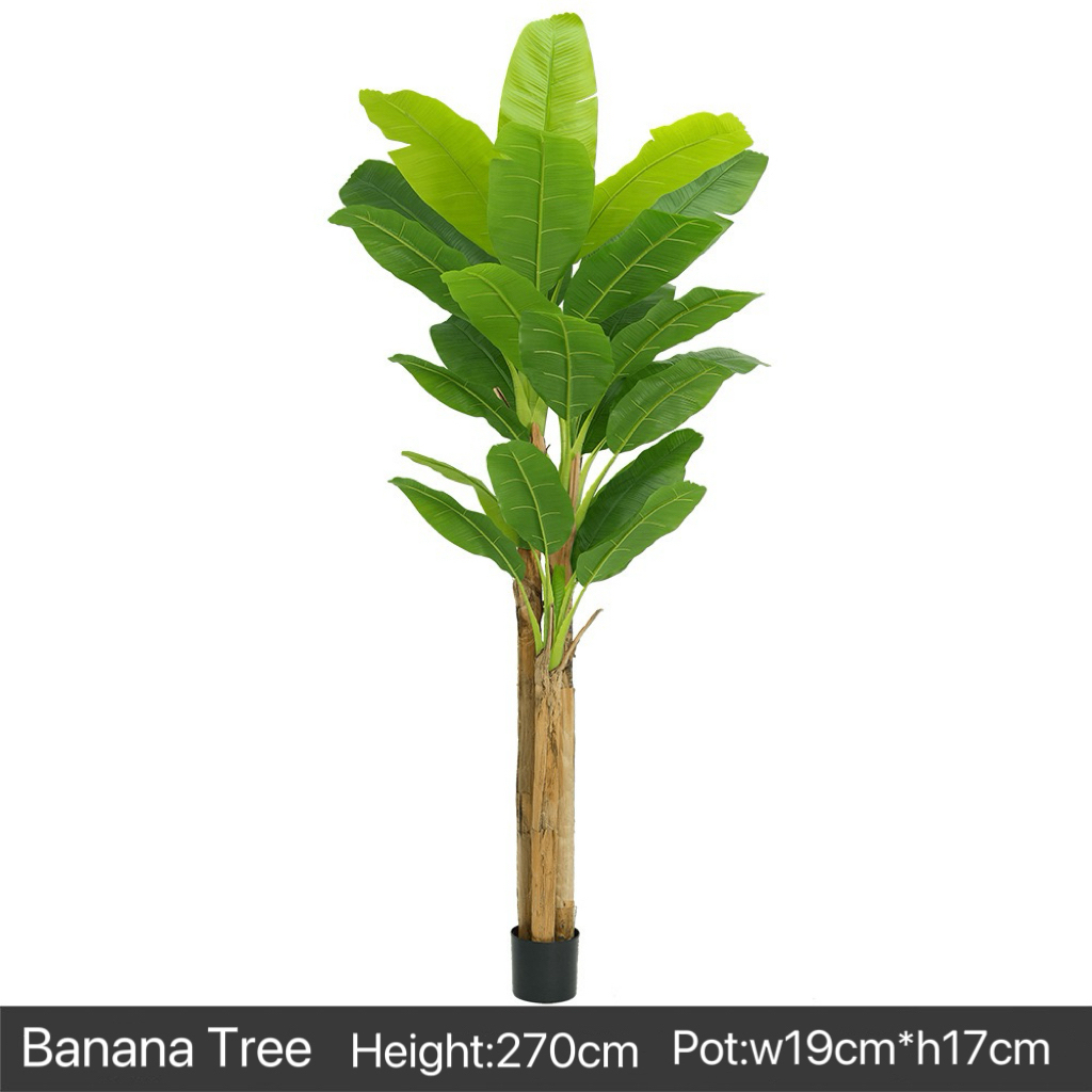AP010 Artificial BANANA Tree- Indoor Home/Garden Decorative Large Artificial Banana Tree