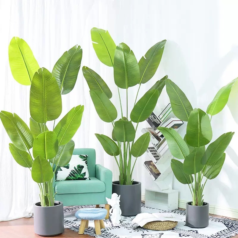 AP018 Artificial STRELITZIA Treee - Indoor Home/Garden Decorative Large Artificial Tree