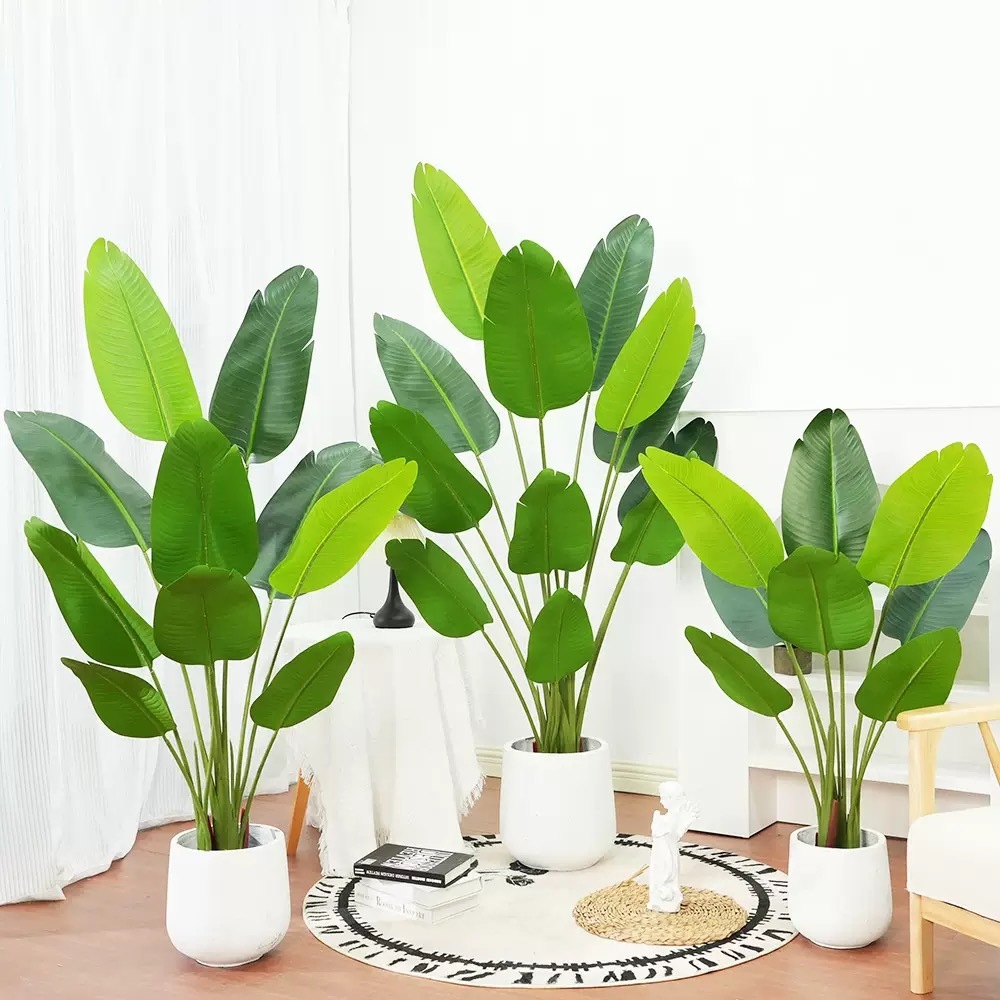 AP017-B Artificial TRAVELERS BANANA Treee - Indoor Home/Garden Decorative Large Artificial Tree