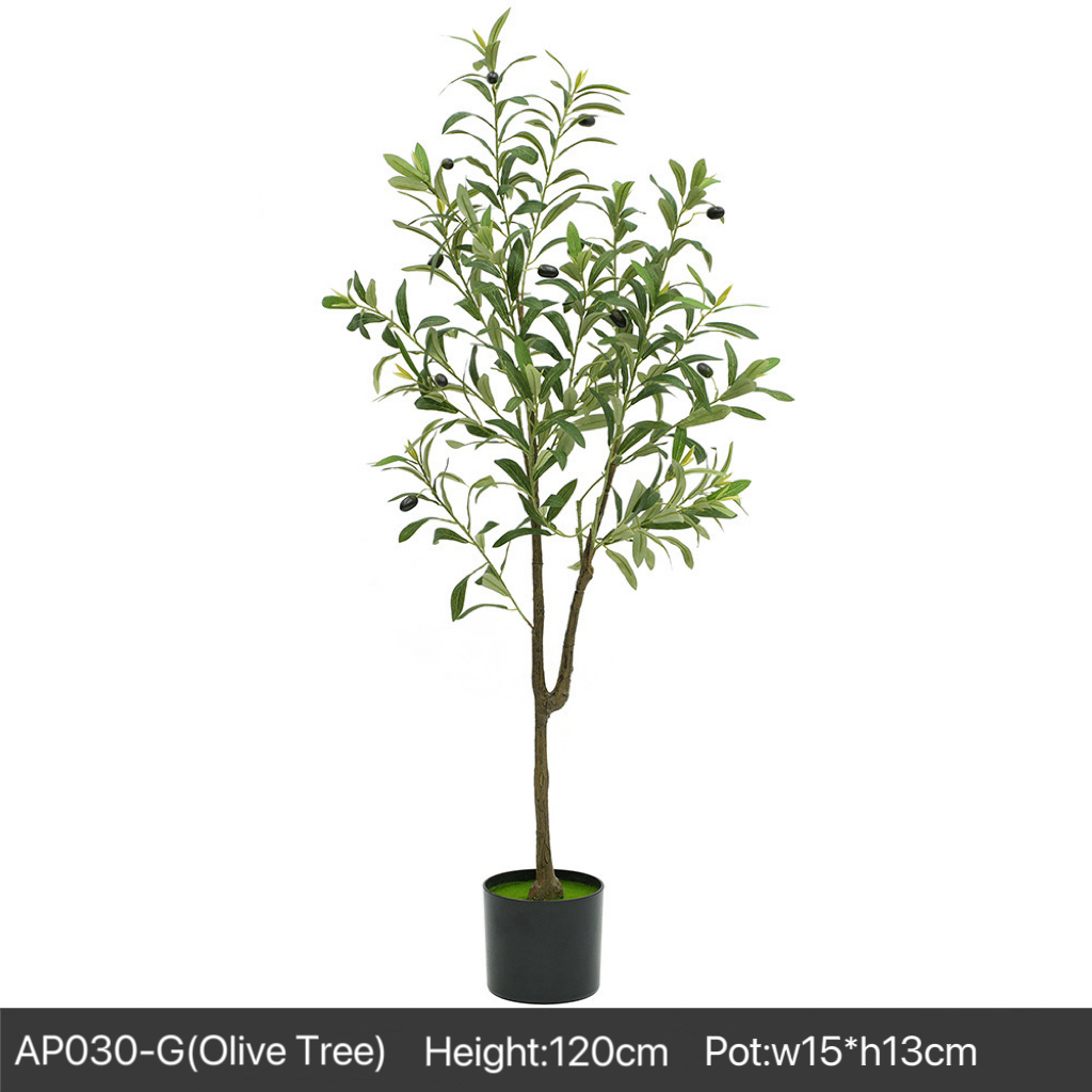 AP030 Artificial OLIVE TREE - Indoor Home/Garden Decorative Large Artificial Olive Tree