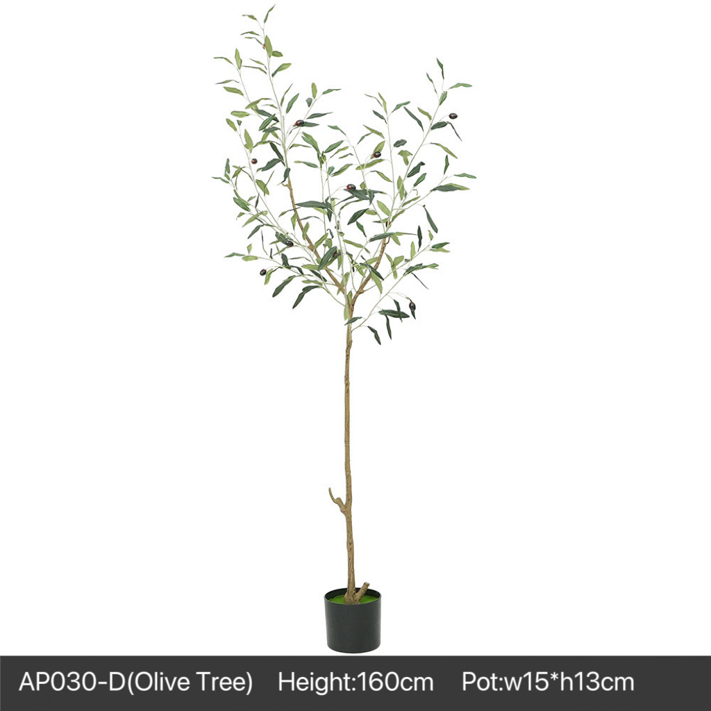 AP030 Artificial OLIVE TREE - Indoor Home/Garden Decorative Large Artificial Olive Tree