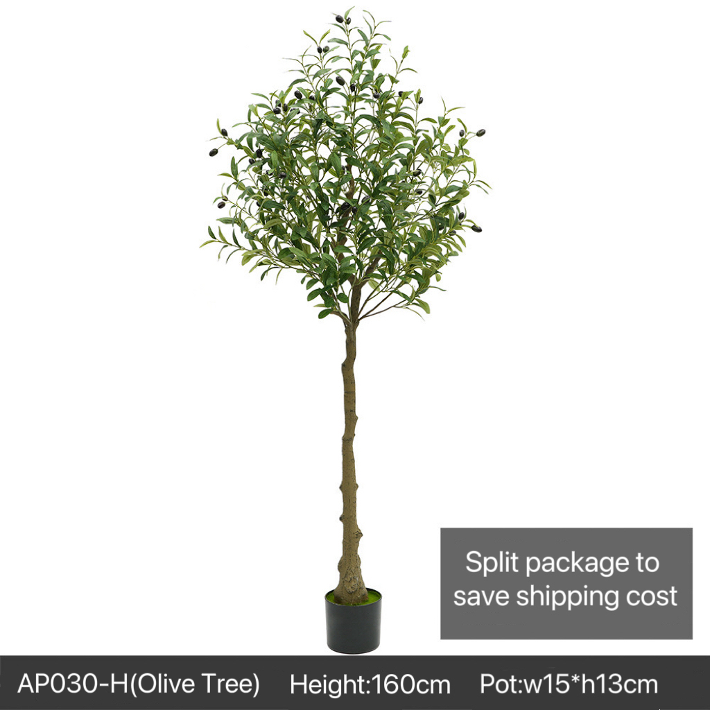 AP030 Artificial OLIVE TREE - Indoor Home/Garden Decorative Large Artificial Olive Tree
