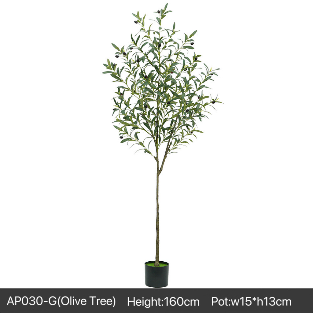 AP030 Artificial OLIVE TREE - Indoor Home/Garden Decorative Large Artificial Olive Tree