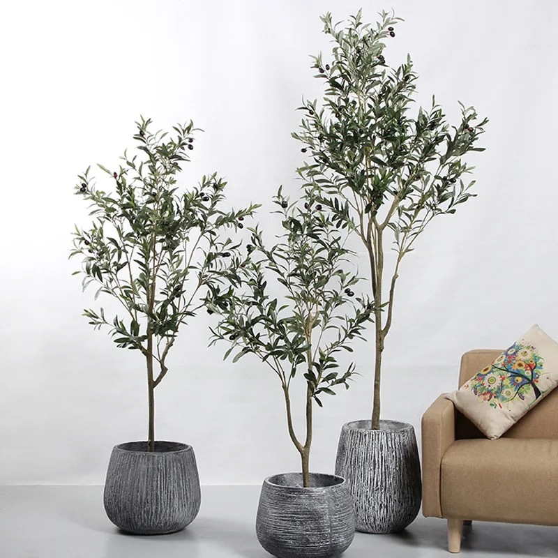 AP030 Artificial OLIVE TREE - Indoor Home/Garden Decorative Large Artificial Olive Tree