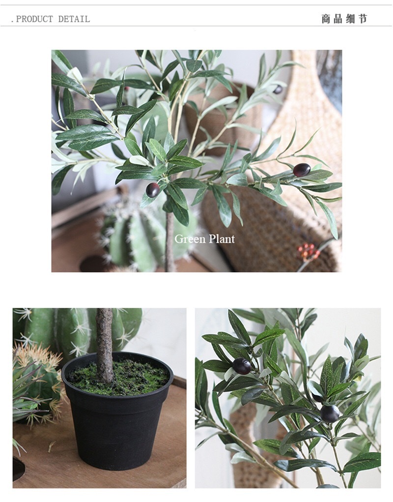 AP030 Artificial OLIVE TREE - Indoor Home/Garden Decorative Large Artificial Olive Tree