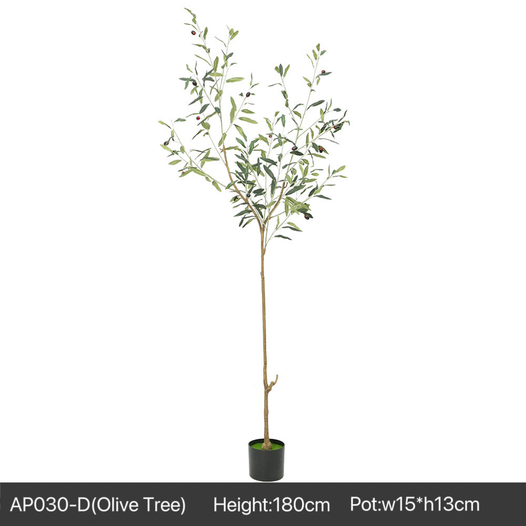 AP030 Artificial OLIVE TREE - Indoor Home/Garden Decorative Large Artificial Olive Tree