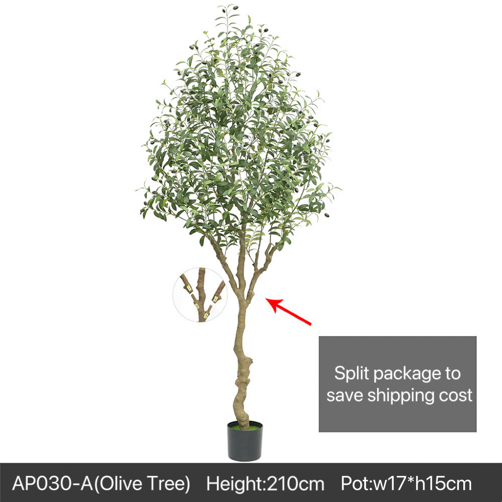 AP030 Artificial OLIVE TREE - Indoor Home/Garden Decorative Large Artificial Olive Tree