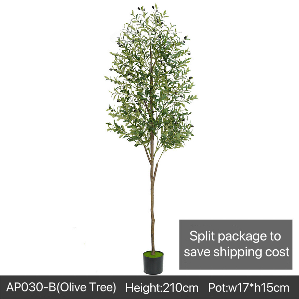 AP030 Artificial OLIVE TREE - Indoor Home/Garden Decorative Large Artificial Olive Tree
