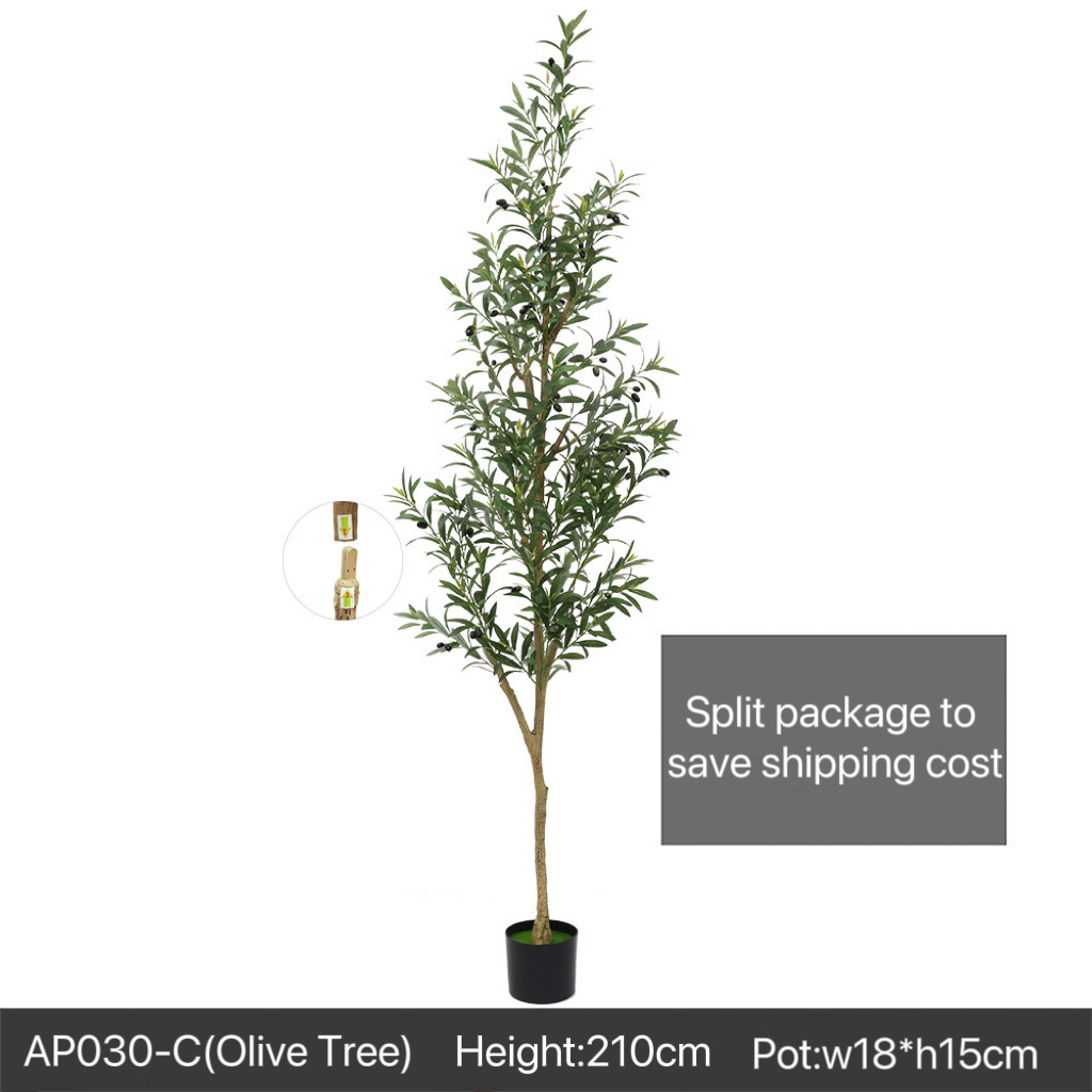 AP030 Artificial OLIVE TREE - Indoor Home/Garden Decorative Large Artificial Olive Tree