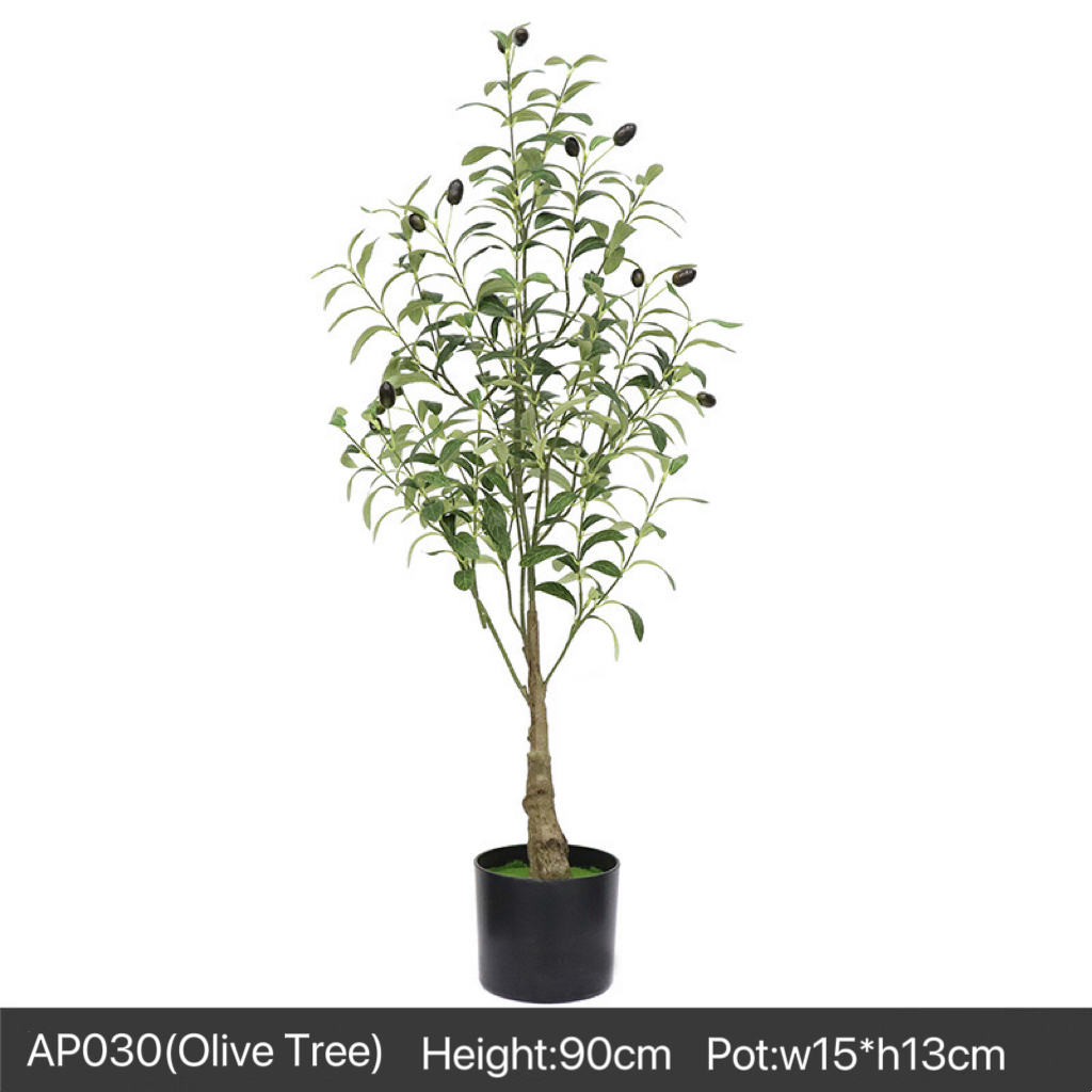 AP030 Artificial OLIVE TREE - Indoor Home/Garden Decorative Large Artificial Olive Tree