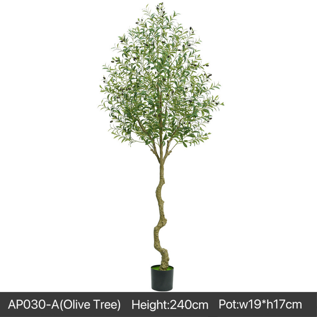 AP030 Artificial OLIVE TREE - Indoor Home/Garden Decorative Large Artificial Olive Tree