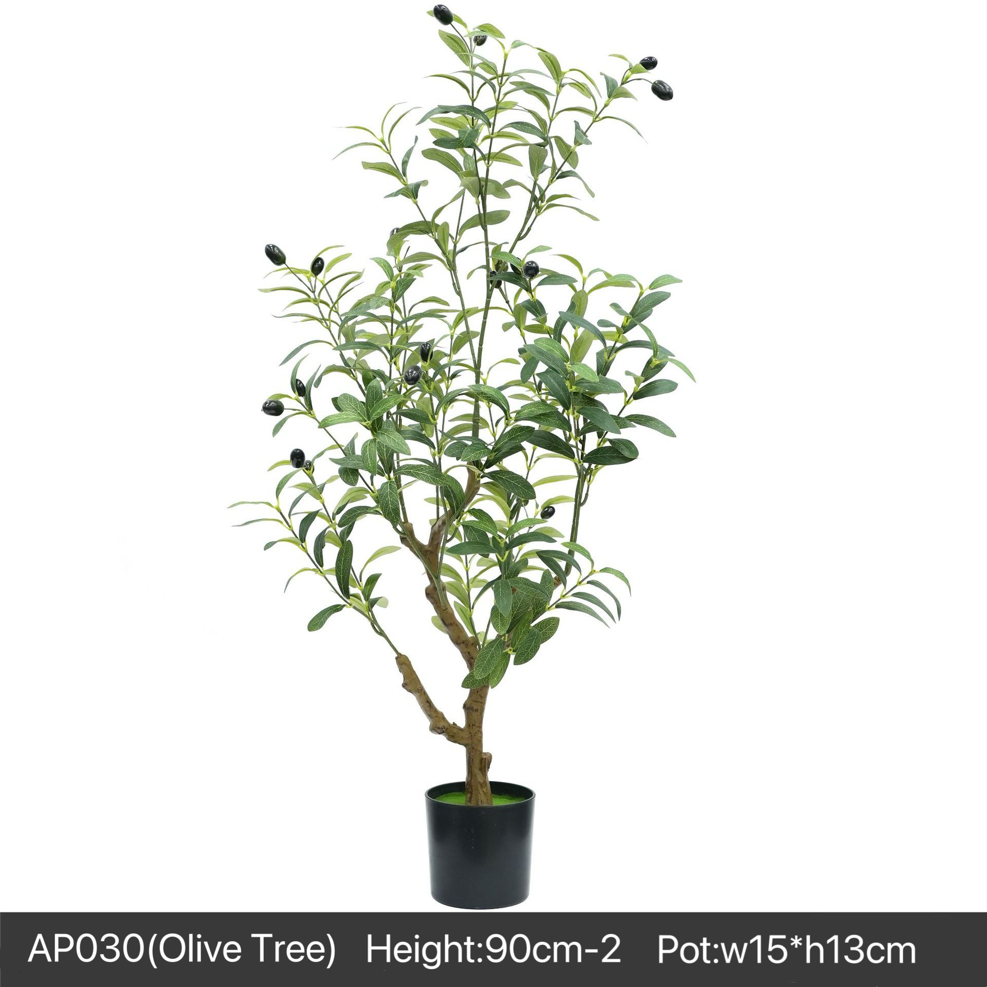 AP030 Artificial OLIVE TREE - Indoor Home/Garden Decorative Large Artificial Olive Tree