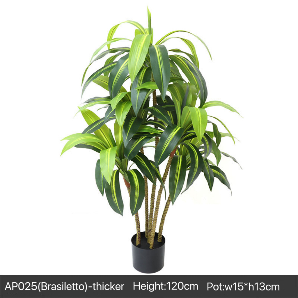AP025 Artificial BRASSILETTO - Indoor Home/Garden Decorative Large Artificial Brasiletto Plant