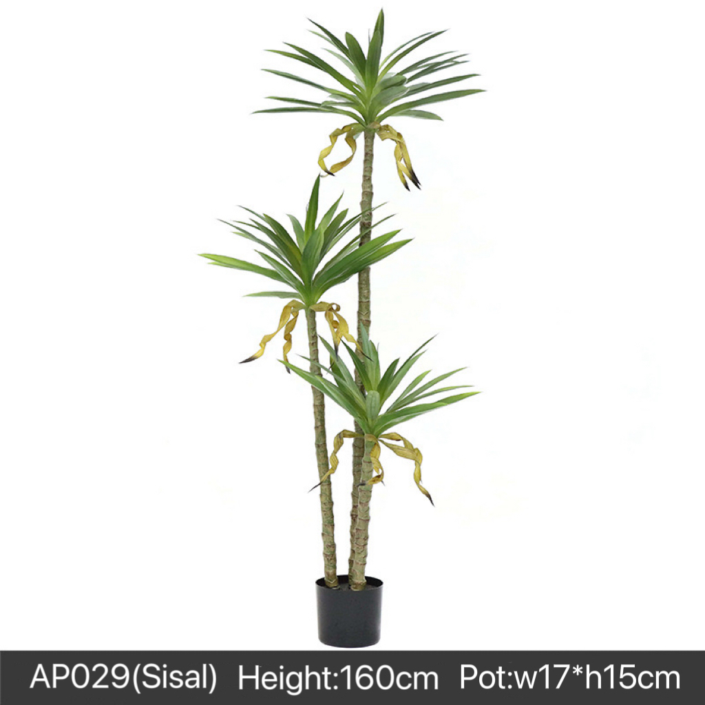 AP029 Artificial SISAL TREE - Indoor Home/Garden Decorative Large Artificial Sisal Tree