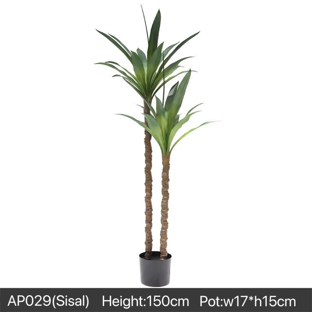 AP029 Artificial SISAL TREE - Indoor Home/Garden Decorative Large Artificial Sisal Tree