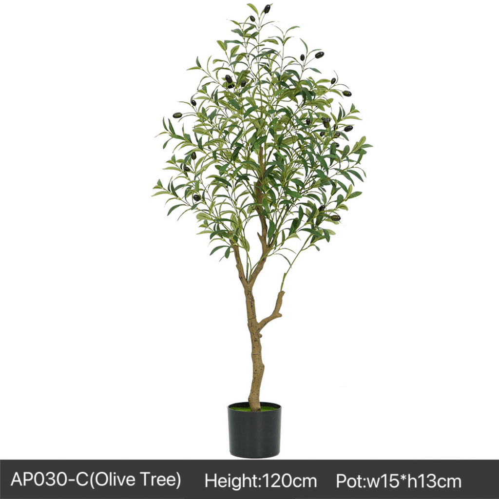 AP030 Artificial OLIVE TREE - Indoor Home/Garden Decorative Large Artificial Olive Tree