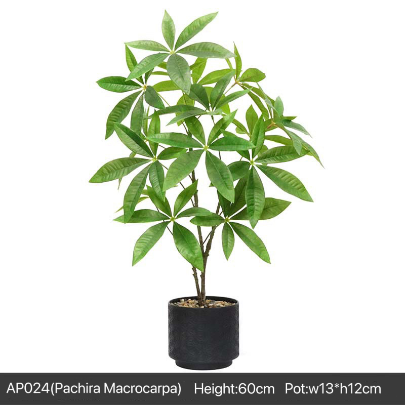 AP024 Artificial PACHIRA MACROCARPA - Indoor Home/Garden Decorative Large Artificial Pachira Macrocarpa Tree