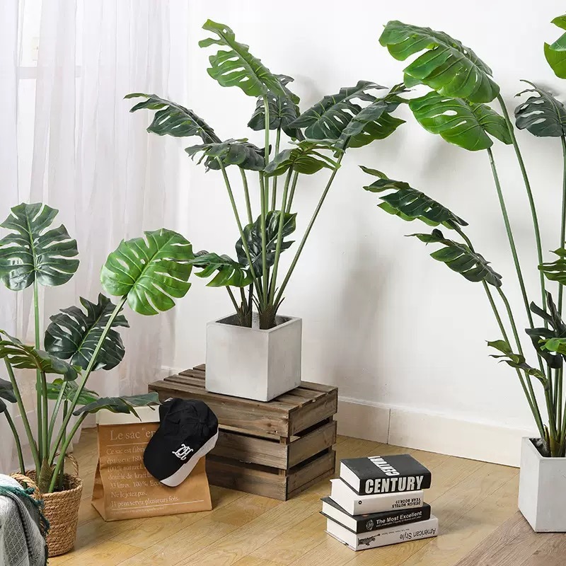 AP033 Artificial MONSTERA - Indoor Home/Garden Decorative Large Artificial Plants/Trees