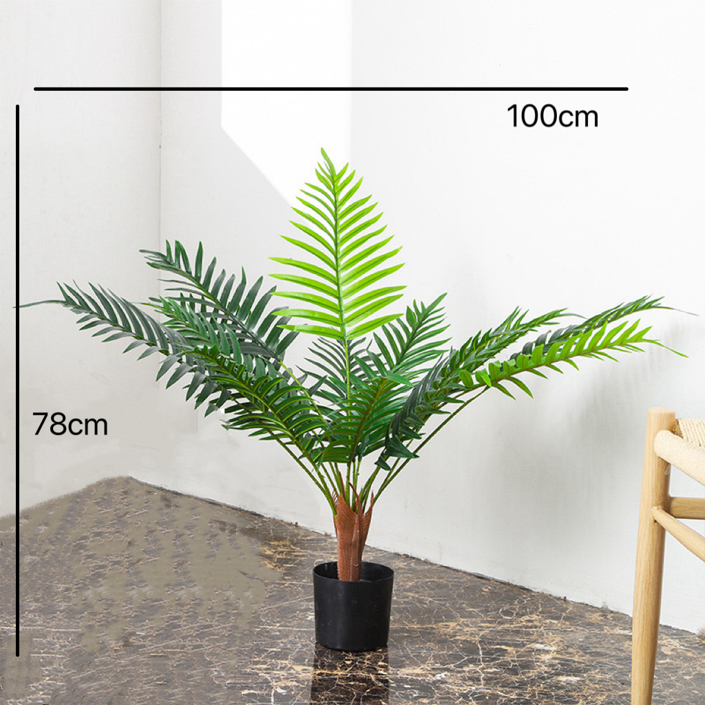 AP032 Artificial ARECA PALM - Indoor Home/Garden Decorative Large Artificial Areca Palm Tree