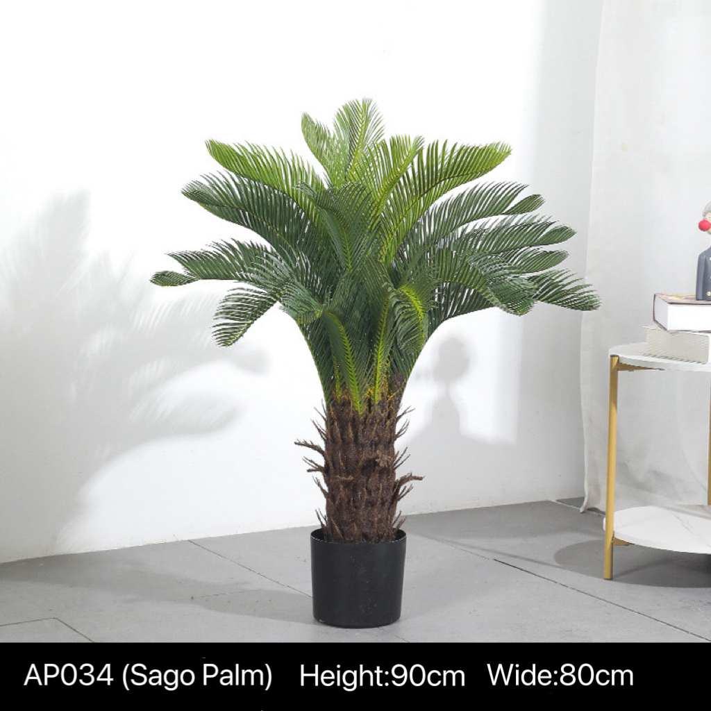AP034 Artificial SAGO PALM Tree - Indoor Home/Garden Decorative Large Artificial Plants/Trees