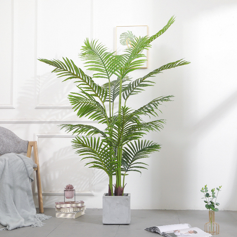 AP032 Artificial ARECA PALM - Indoor Home/Garden Decorative Large Artificial Areca Palm Tree