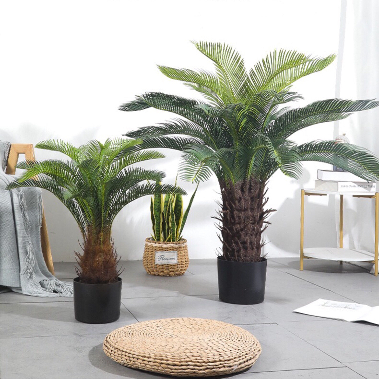 AP034 Artificial SAGO PALM Tree - Indoor Home/Garden Decorative Large Artificial Plants/Trees