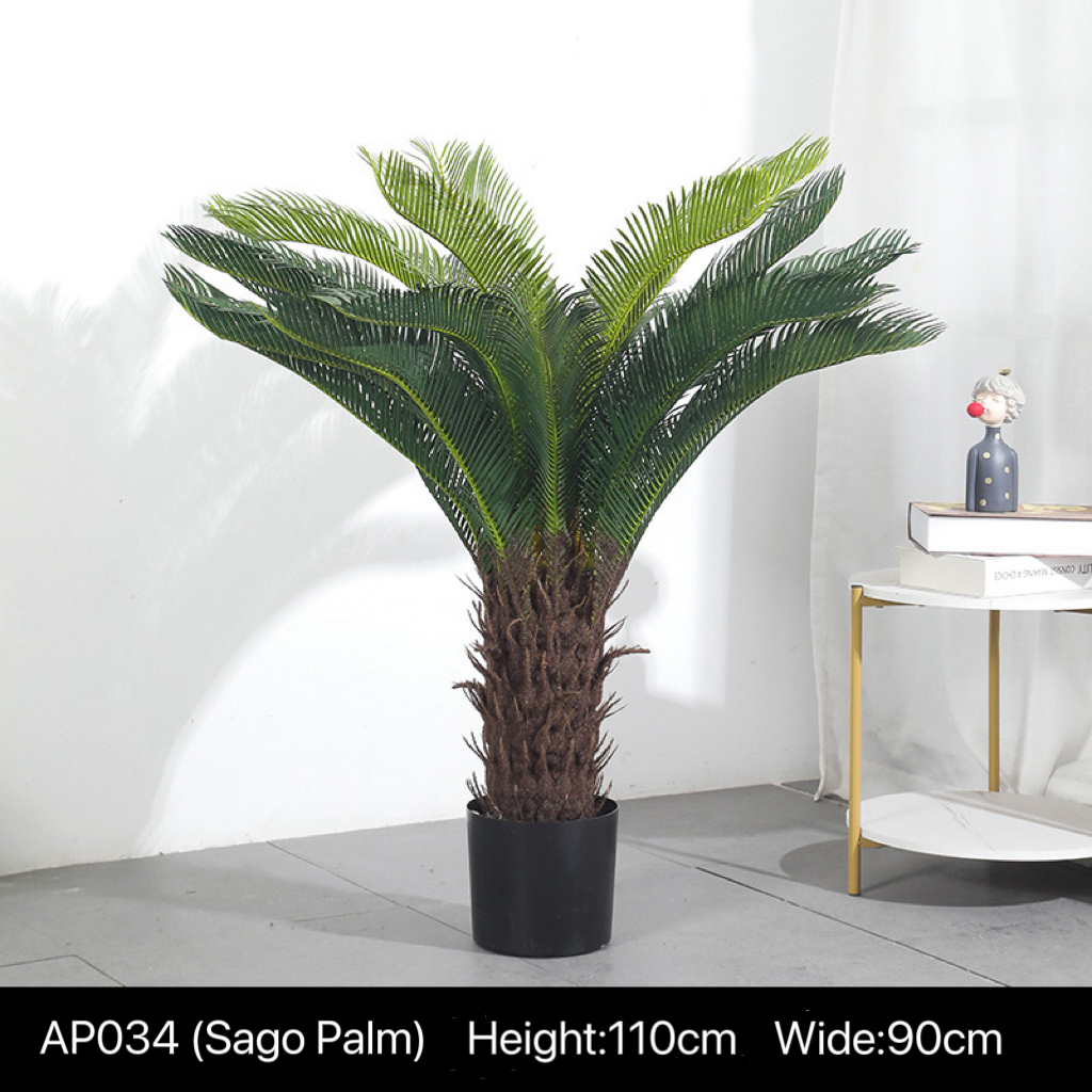AP034 Artificial SAGO PALM Tree - Indoor Home/Garden Decorative Large Artificial Plants/Trees