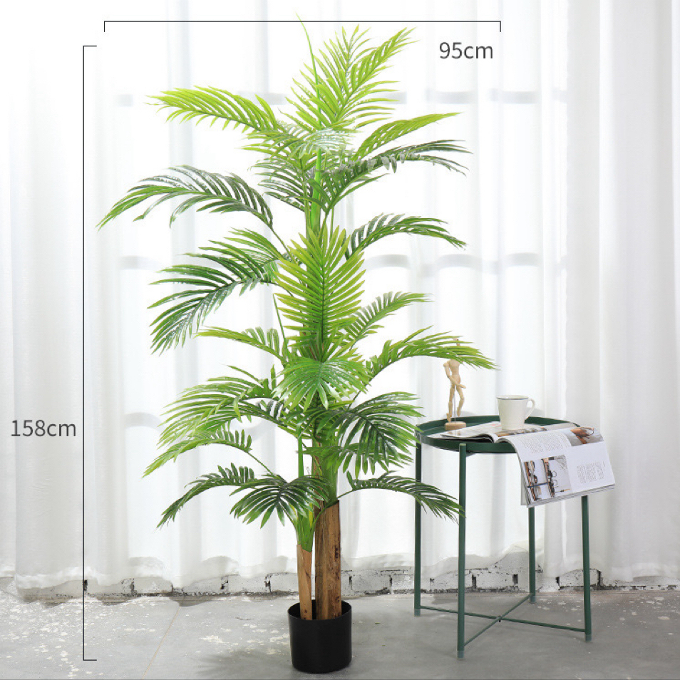 AP032 Artificial ARECA PALM - Indoor Home/Garden Decorative Large Artificial Areca Palm Tree