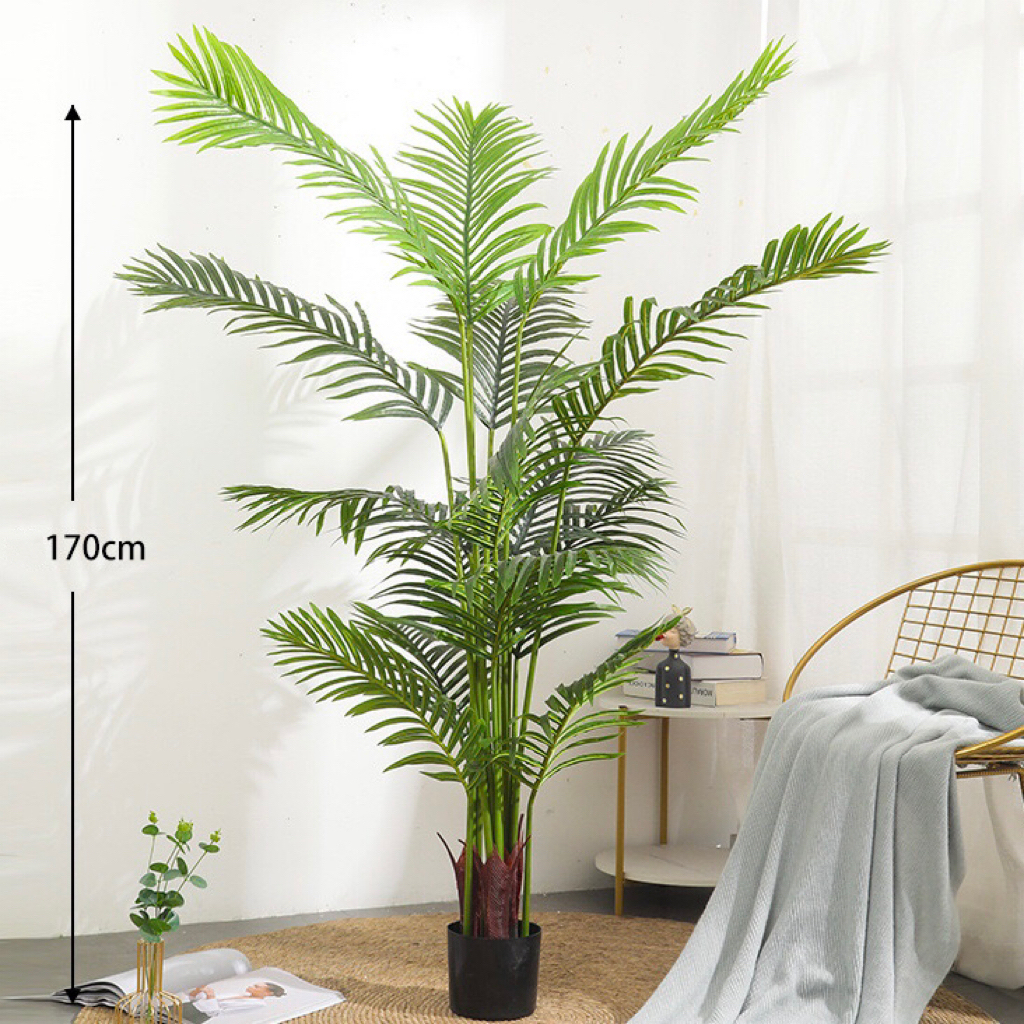 AP032 Artificial ARECA PALM - Indoor Home/Garden Decorative Large Artificial Areca Palm Tree