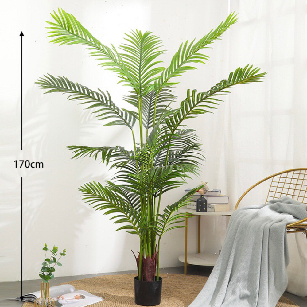 AP032 Artificial ARECA PALM - Indoor Home/Garden Decorative Large Artificial Areca Palm Tree