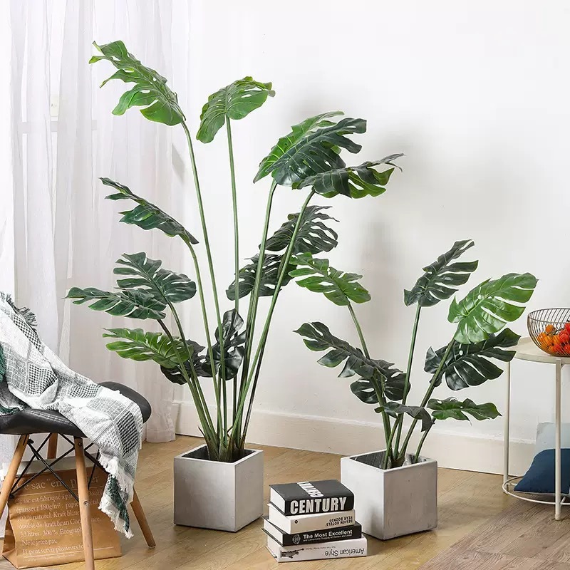 AP033 Artificial MONSTERA - Indoor Home/Garden Decorative Large Artificial Plants/Trees
