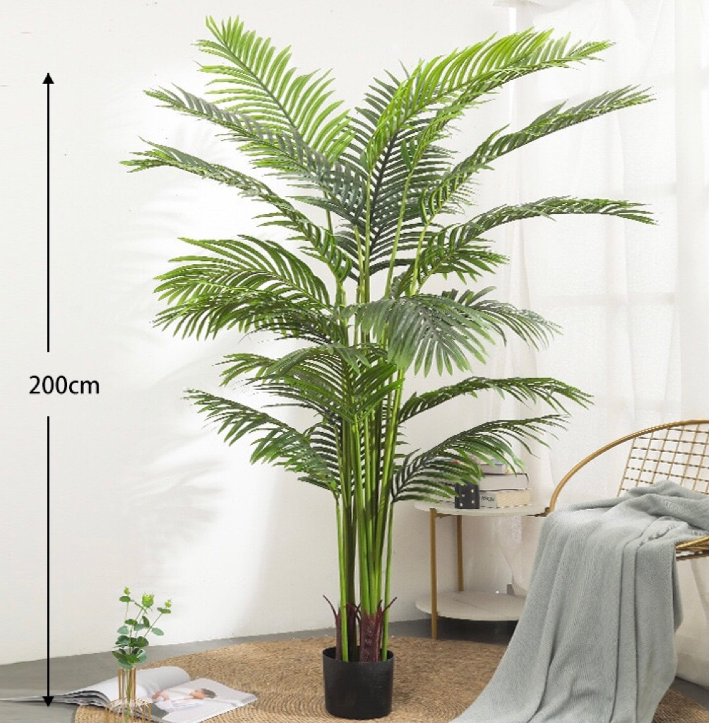 AP032 Artificial ARECA PALM - Indoor Home/Garden Decorative Large Artificial Areca Palm Tree