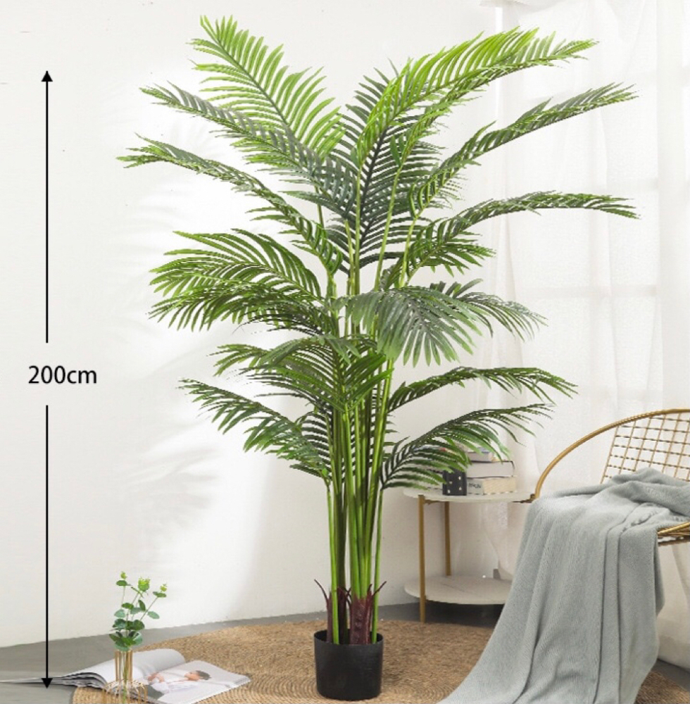 AP032 Artificial ARECA PALM - Indoor Home/Garden Decorative Large Artificial Areca Palm Tree