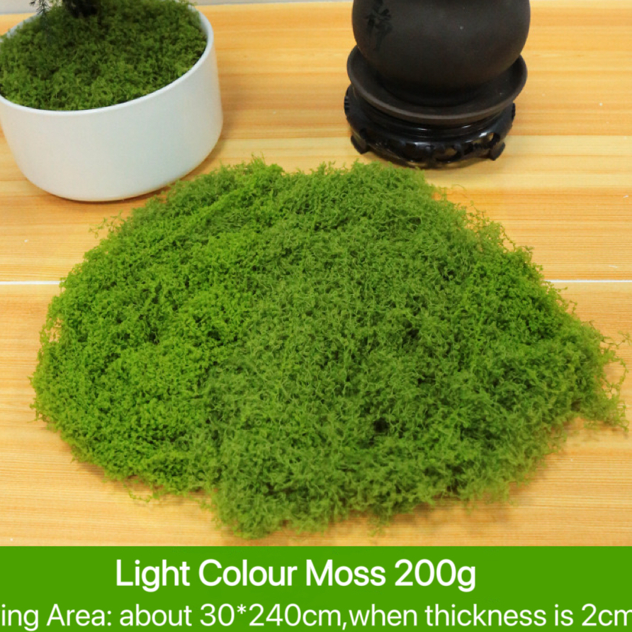 AP038 Artificial MOSS - Indoor Home/Garden Decorative Large Artificial Moss for Plants/Trees Decoration