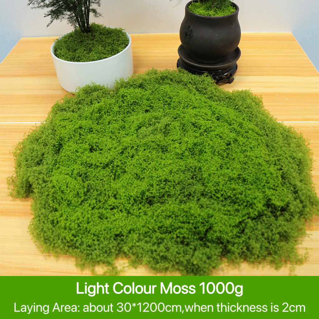 AP038 Artificial MOSS - Indoor Home/Garden Decorative Large Artificial Moss for Plants/Trees Decoration
