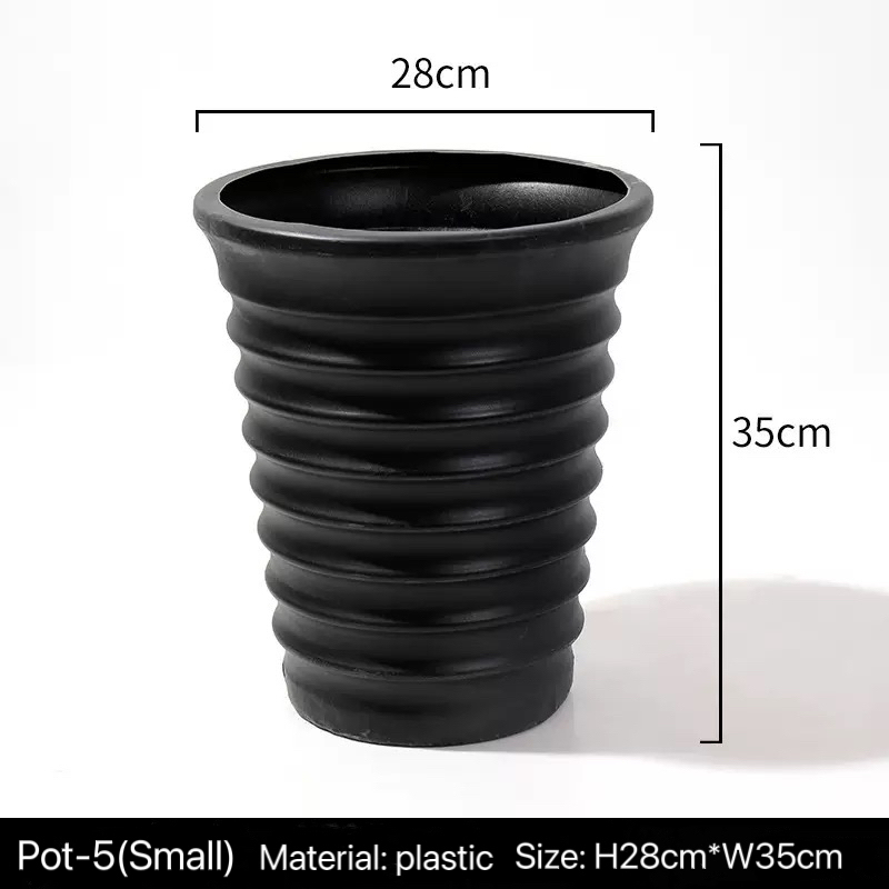 Artificial Plastic Plant Pot - Indoor Home/Garden Decorative Large Artificial Plants/Trees Plastic Pot