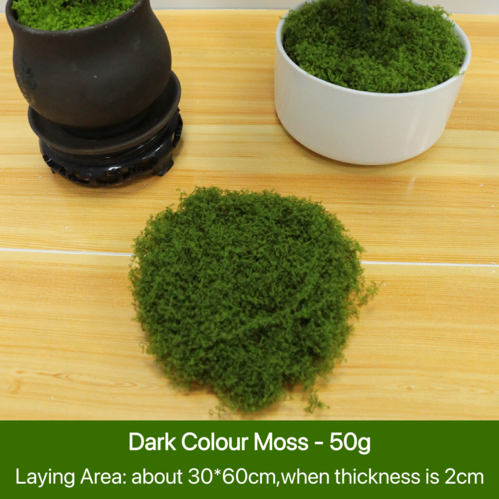 AP038 Artificial MOSS - Indoor Home/Garden Decorative Large Artificial Moss for Plants/Trees Decoration