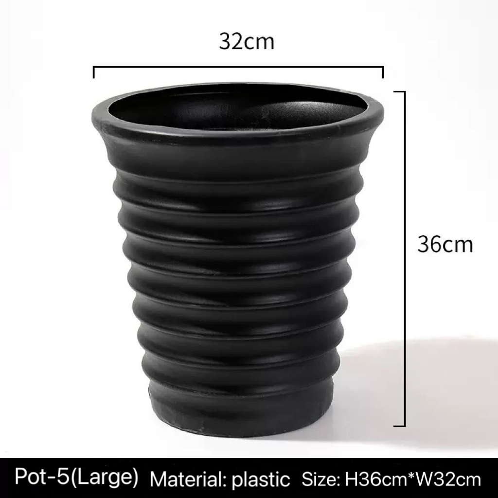 Artificial Plastic Plant Pot - Indoor Home/Garden Decorative Large Artificial Plants/Trees Plastic Pot