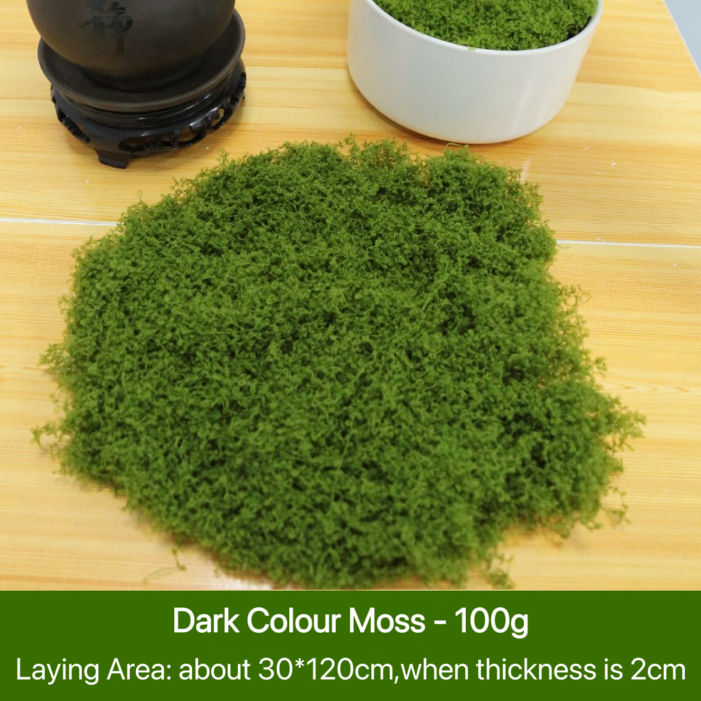 AP038 Artificial MOSS - Indoor Home/Garden Decorative Large Artificial Moss for Plants/Trees Decoration