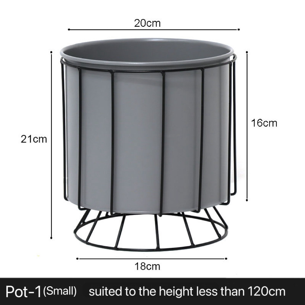 Artificial Plant/Tree Iron Craft Flower Pot- Indoor Home/Garden Decorative Large Artificial Plants/Trees Iron Craft Flower Pot